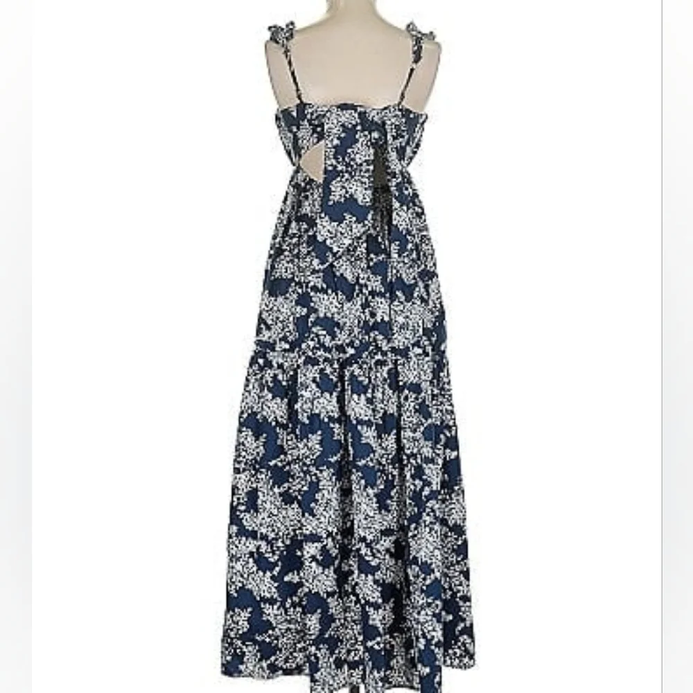 Abercrombie & Fitch Navy Floral Maxi Dress